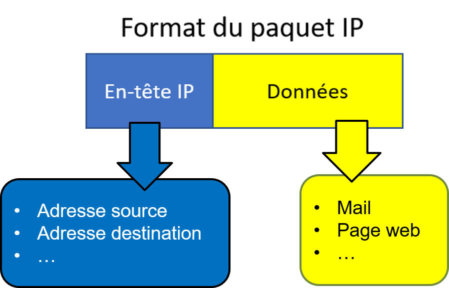 Figure 2: Le format du paquet IP.